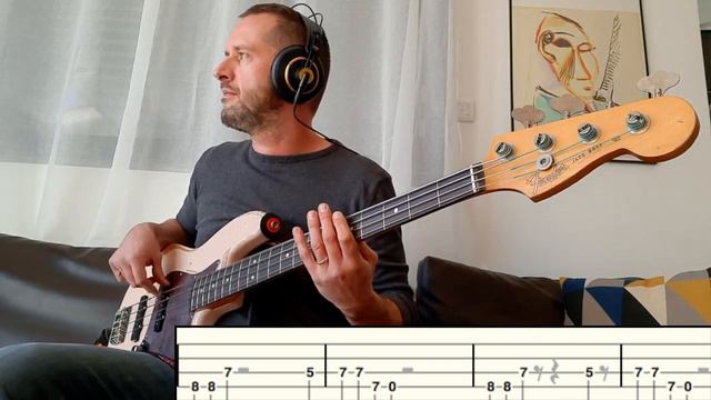 Bob Marley "Concrete Jungle" Bass cover & Tab смотреть онлайн