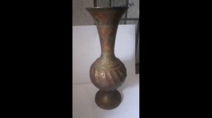 Ваза индия латунь
