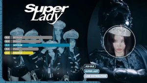 Количество партии к каждой участницы к поп  группы : (G)-IDLE, Название песни : Super Lady