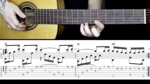 Mariage D'amour | На гитаре | Ноты Табы | Подробный разбор