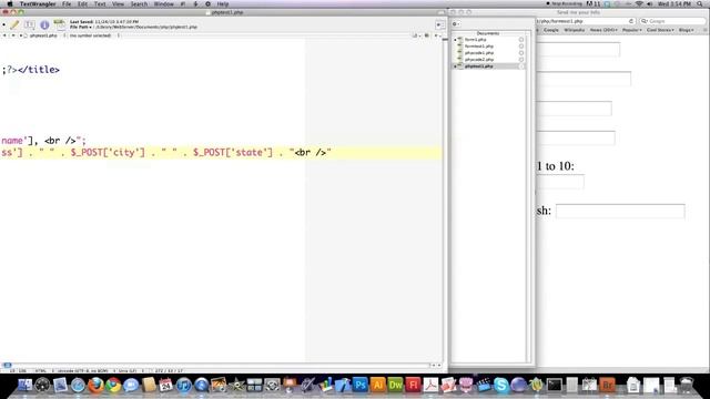 Web Design and Programming Pt 2 PHP & HTML смотреть онлайн