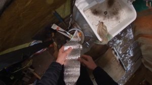 SsangYong Kyron Утепляем морду авто. Мудрим с изолоном