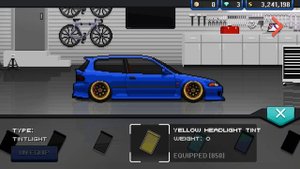 Pixel Car Racer - F1X Engine Tune