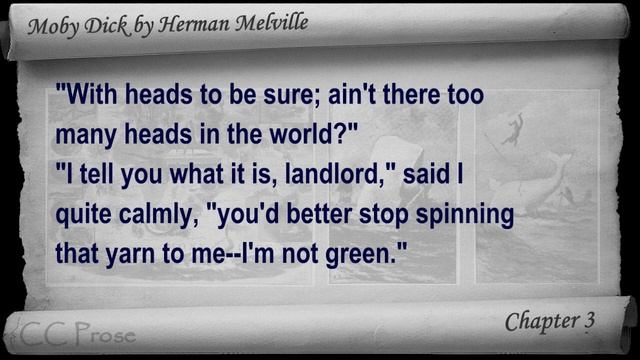 Chapter 003 - Moby Dick by Herman Melville смотреть онлайн