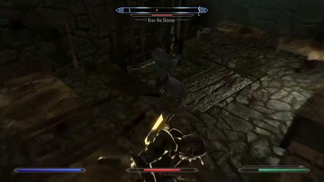 Skyrim #28 Becoming a Werewolf, Gallows Rock and Fort Fellhammer Garrison смотреть онлайн