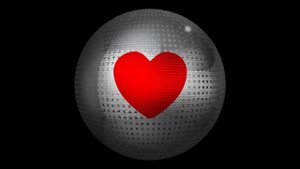 Вращающийся шар с текстурой. Любовь к спорту. Футбол, волейбол, баскетбол. Анимация в 4K.