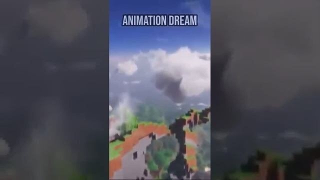 Minecraft Dream Vs  Animation Dream ? Dream On Kratos Cliff Jump #minecraft #shorts #dream #viral