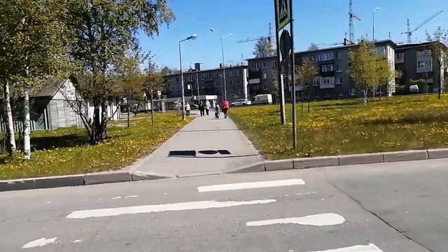 Пеший путь от ЖД  станции Ручьи до ЖК Ручьи