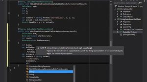 String Calculator kata with AutoFixture. Exercise 4.