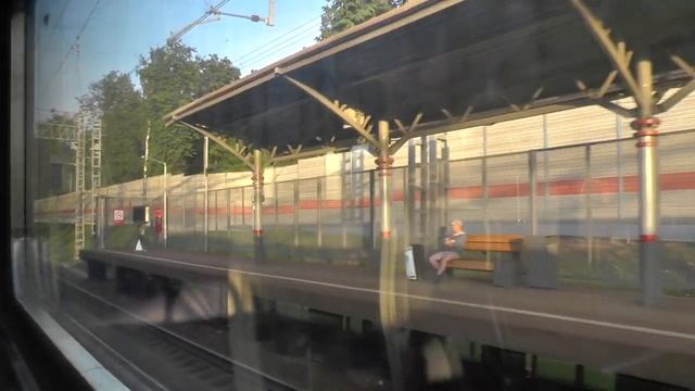 Поездка от Москвы-Белорусской до Одинцово из окна ЭД4М-0435