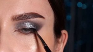 Серебристый макияж Смоки Айс со стрелками / Grey SMOKEYE EYES TUTORIAL