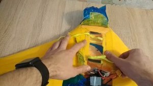 Пробные запуски летающего крыла - Pyth