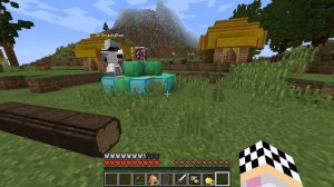 ? ДЕРЕВНЯ и ОСТРОВ ЦИКЛОПА! ШЕДИ НУБИК И ЛЕСКА ПРОТИВ В МАЙНКРАФТ 100% ТРОЛЛИНГ ЛОВУШКА MINECRAFT