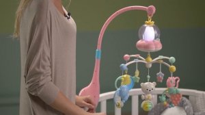 Музыкальный мобиль на кроватку с ночником