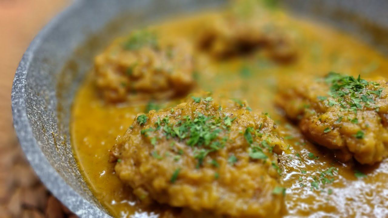 Курица по Еврейски или Курица в луковом соусе. смотреть онлайн