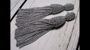 Оскар де ла Рента серьги, презентация. Oscar de la Renta earrings.