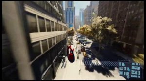 SPIDER-MAN на PS4. "Полёты на паутине в костюме Эндрю Гарфилда "Новый Человек-Паук "