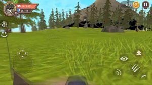 🐺Выращиваем🐇 детеныша в игре 🎮 WildCraft 🐻