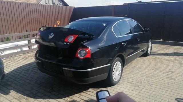 Открытие багажника с кнопки ключа Passat b6. смотреть онлайн