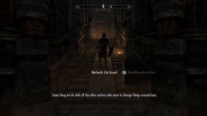 Skyrim SE: Sneaking A Follower And Weapons Into Cidna mine