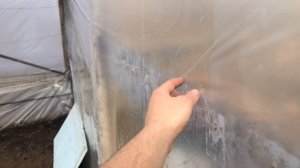 Второй слой пленки в теплице ! Своими руками и просто