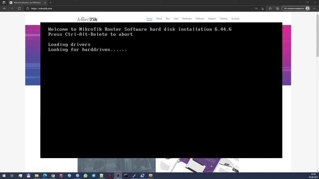 Установка RouterOS на x86 PC через USB накопитель смотреть онлайн