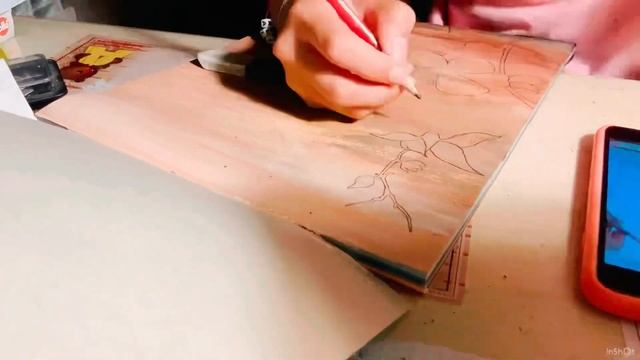 Нарисовала картину! Посмотри это видео, чтобы увидеть процесс рисования и результат! смотреть онлайн