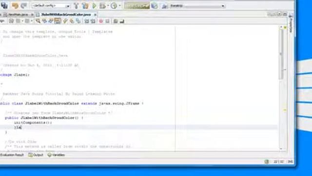 How to setbackground color Jlabel in java swing programing for beginners смотреть онлайн
