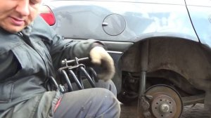 Опель омега меняем пацанские пружины на Польские