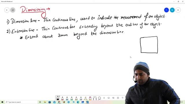 Types of lines and dimensions Engineering drawing ICAD I AutoCAD,  Basics for all exams By Rahul Si