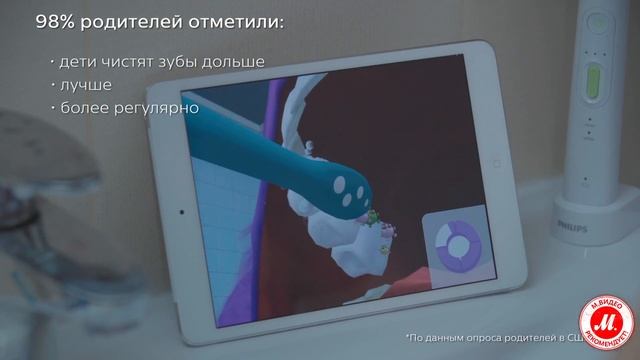 Электрическая зубная щётка Philips For Kids HX6322/04 смотреть онлайн