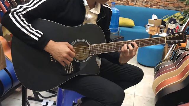 Test fender cd60 đen смотреть онлайн