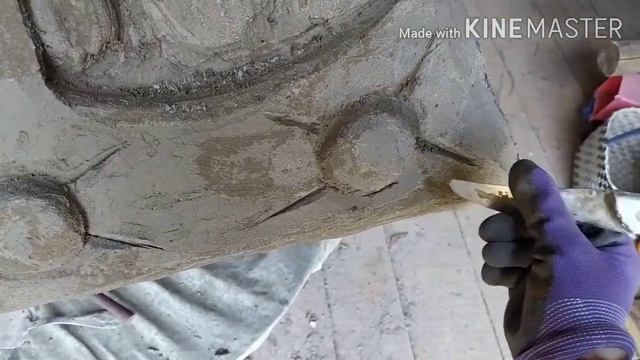Труба из цемента своими руками. Do-it-yourself cement pipe. Ống xi măng tự làm. смотреть онлайн
