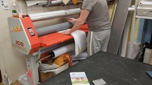 Холодная и горячая рулонная ламинация плакатов, наклеек, чертежей схем и документов. Выезд