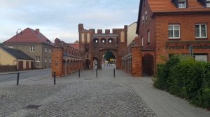 ГСBГ. Ютербог. Ворота Dammtor, элементы городской стены 1.07.2023