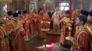 В день Радоницы Патриарх Кирилл совершил поминовение усопших в Архангельском соборе Кремля