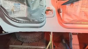 Порог Шевроле Нива!Переварен и загрунтован!)))