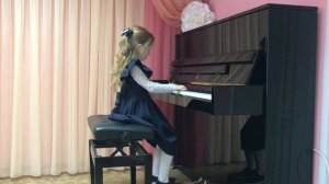 Кузнецова Елизавета 7 лет Д. Шостакович Марш Дубенская ДШИ