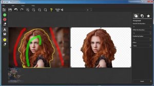 Как удалить и заменить фон на картинке или фотографии. PhotoScissors