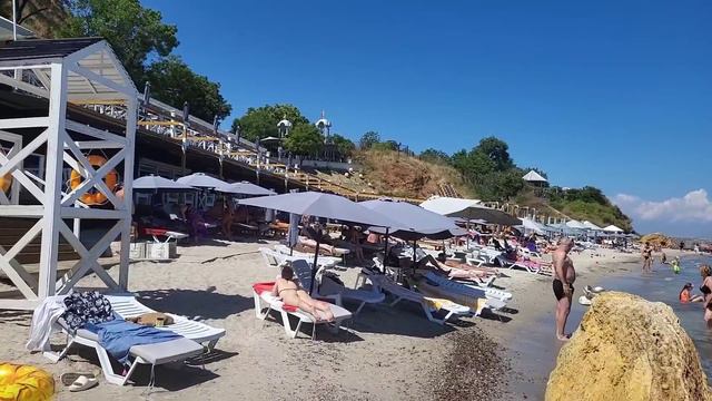 Одеса❗ Море❗Пляжі ❗ Узбережжя від Аркадії до Ланжерона.❗Як виглядають всі пляжі 3.08.23.🌊❤️🌞🏖️🍹 смотреть онлайн