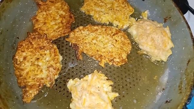 ЧТО ПРИГОТОВИТЬ ИЗ ТЫКВЫ ? Драники (деруны) из тыквы с фаршем. Чесночная тыква