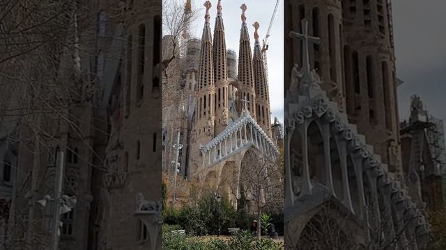 Sagrada Familia Barcelona 2019. Antoni Gaudi's unfinished masterpiece.