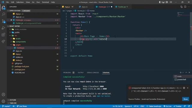 Organizing Your Code in Folders - 06 | React.js Tutorial