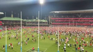Lance ‘Buddy’ Franklin 1000 goals at the SCG on the  25 March 2022… Incredible  #sydneyswans