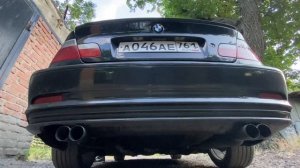 раздвоенный выхлоп BMW e46 v8 3uz Бмв е46 в8 3узет Toyota exhaust BMW e46 v8 3uz Бмв  Ростов-на-Дон