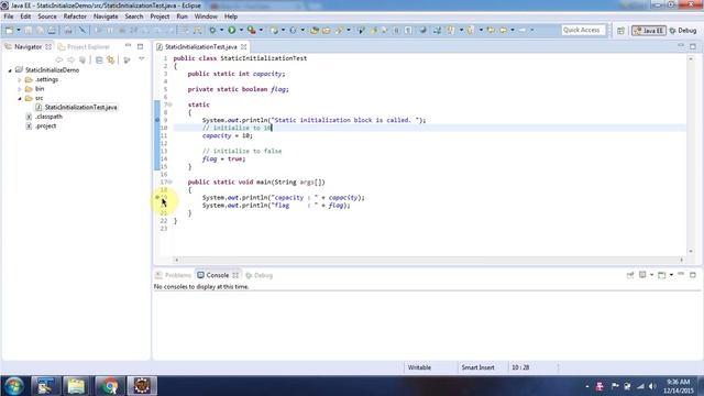 Java Static Initialization block | Java Tutorial смотреть онлайн