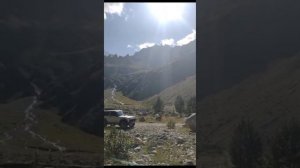 Альплагерь Уллу-Тау, Приэльбрусье. Автомобильный подъемник, красота, горы