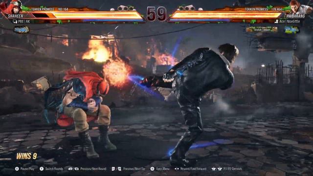 Tekken 8 ▰ PBE | AK (Shaheen) VS ACE | NOELITTLE (Hwoarang) | High Level Gameplay