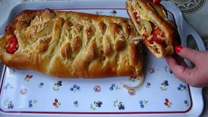 Очень вкусный несладкий пирог. Бюджетные начинки для пирогов. Часть 2.