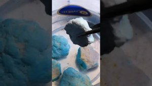 Стабилизация природной бирюзы.